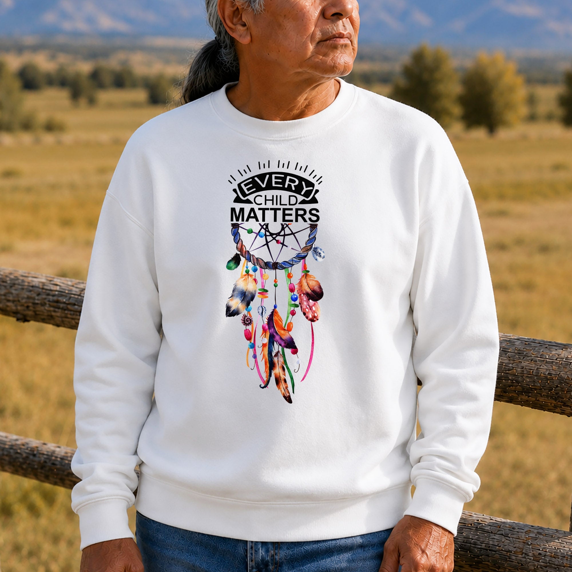 Every Child Matters Dreamcatcher Orange Shirt Day Unisex T-shirt/Hoodie/Sweatshirt