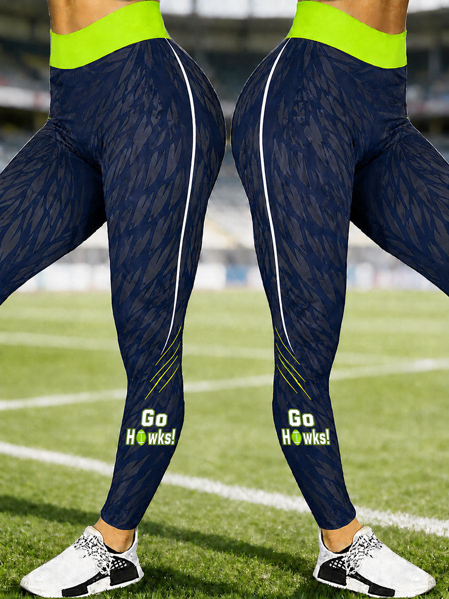 Women's American football Printed Leggings