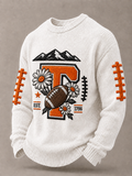 Men's casual rugby sweater