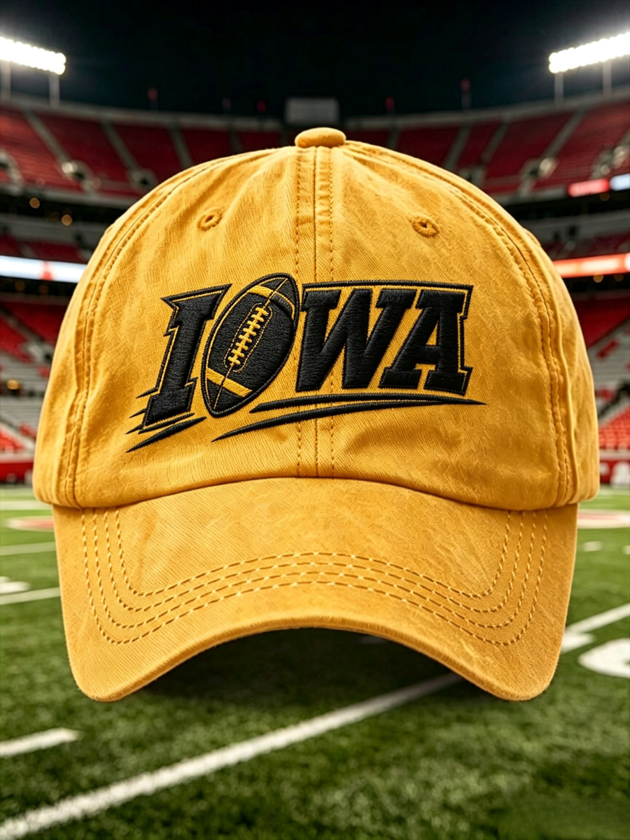 Unisex Football Print Casual Hat