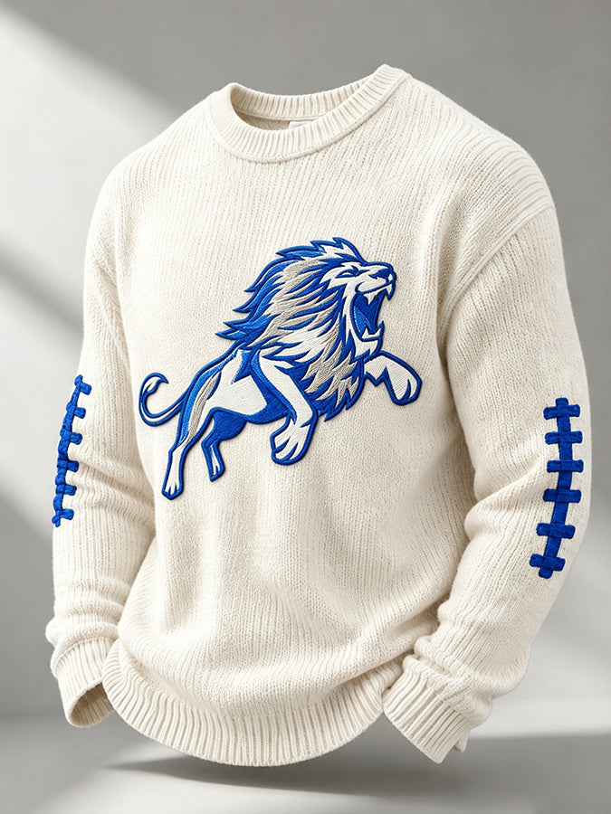 Men's casual rugby sweater