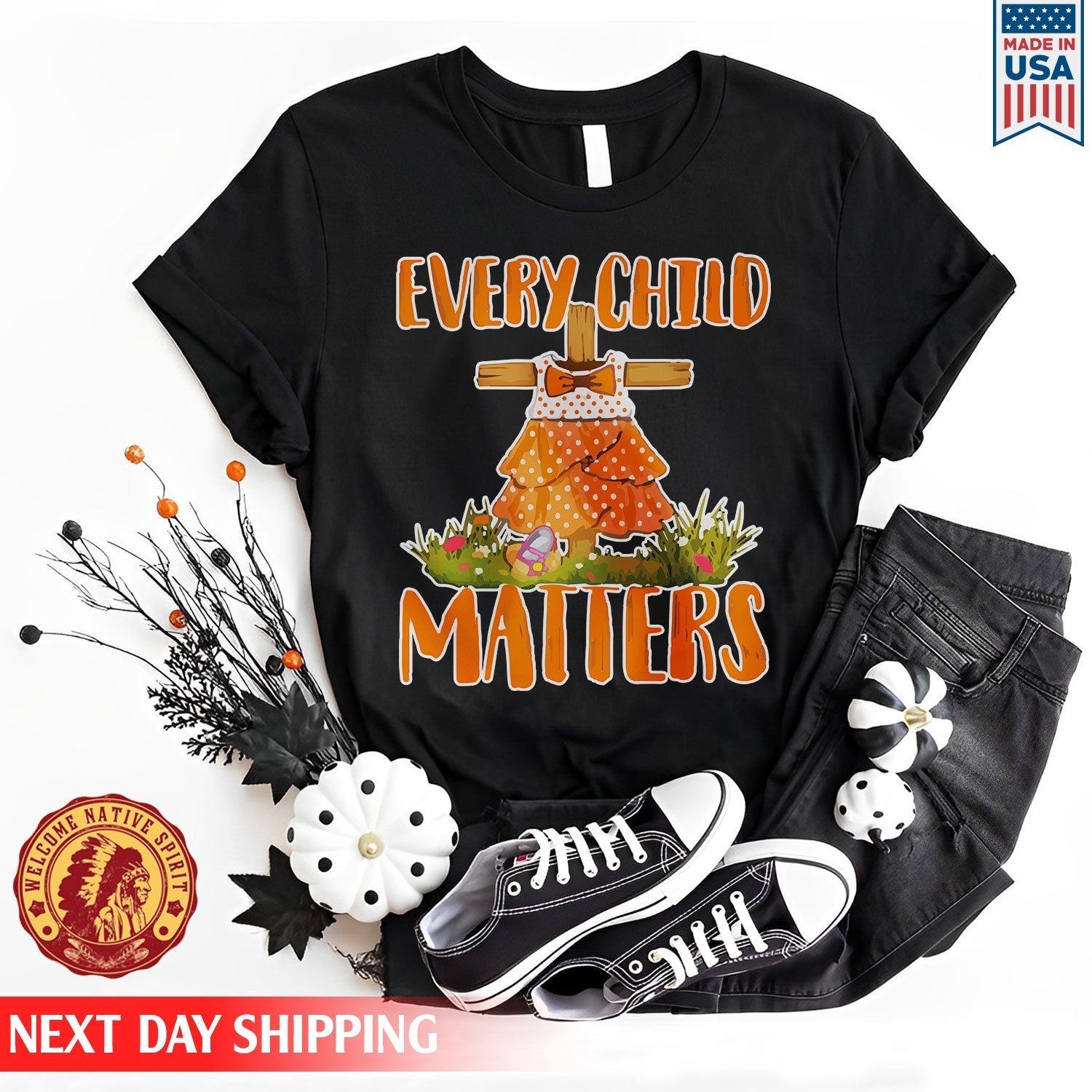 Every Child Matters Pine Tree Orange For Orange Day Unisex T-shirt/Hoodie/Sweatshirt