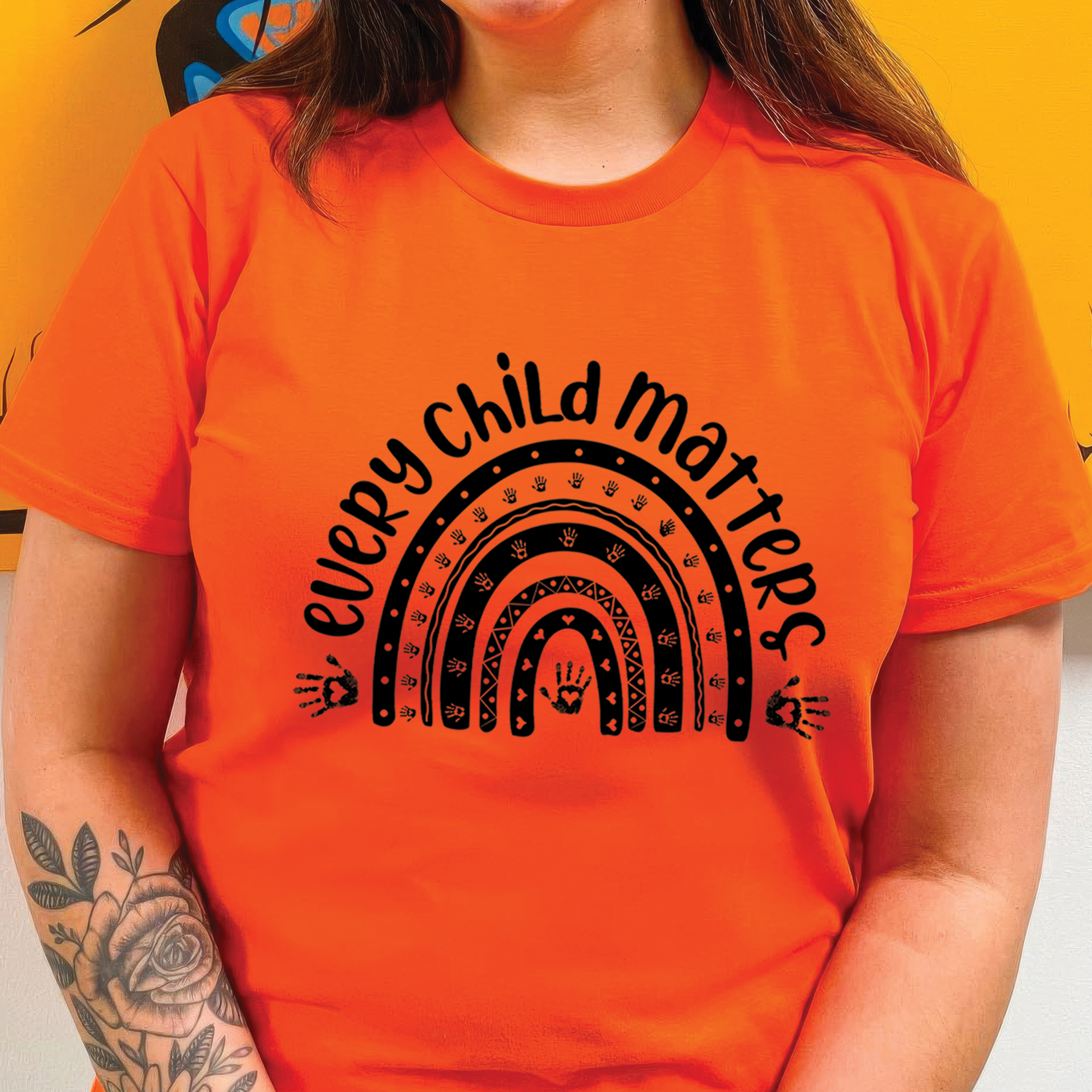 Every Child Matters For Orange Shirt Day Unisex T-shirt/Hoodie/Sweatshirt 145