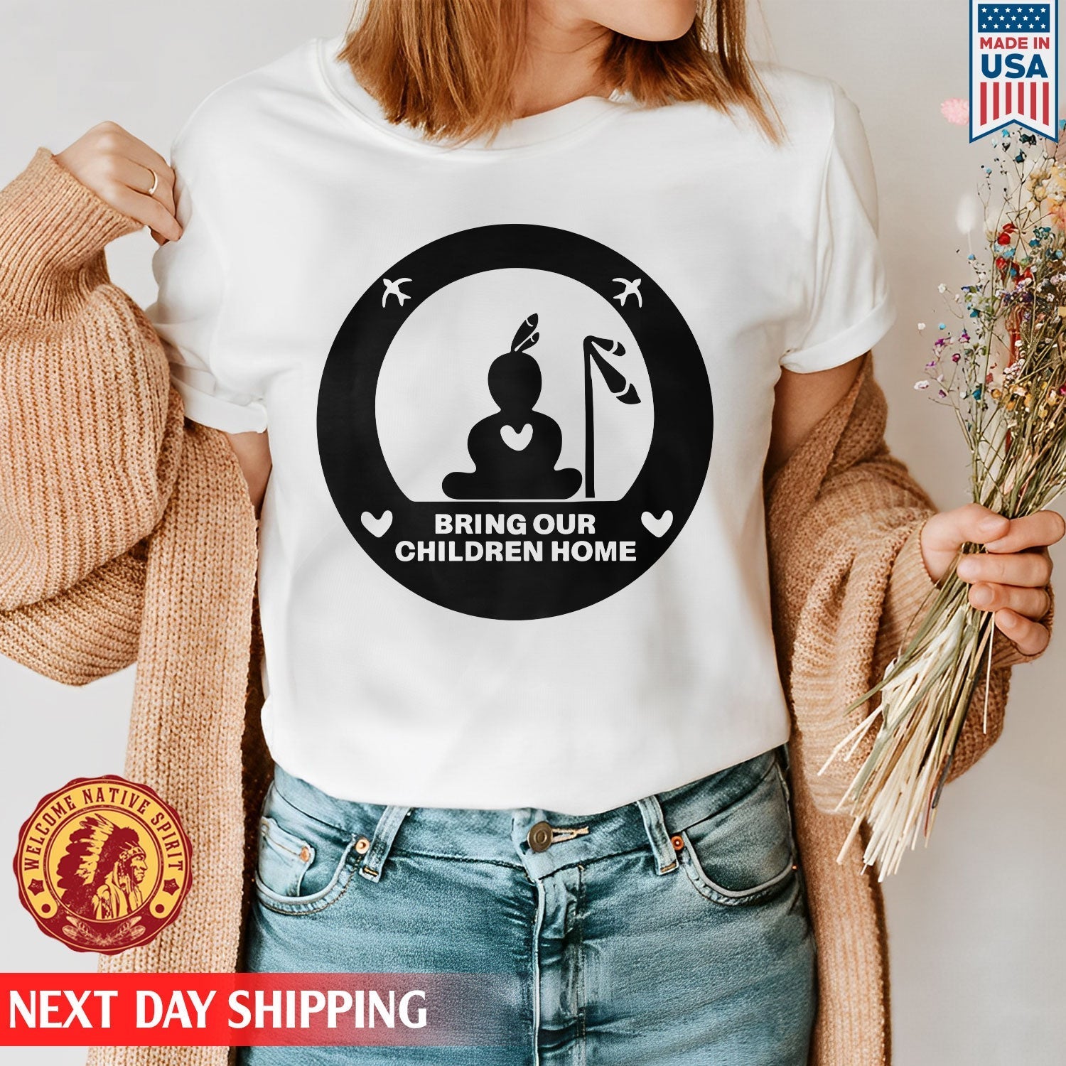 Every Child Matters Bring Our Children Home Circle For Orange Day Unisex T-shirt/Hoodie/Sweatshirt