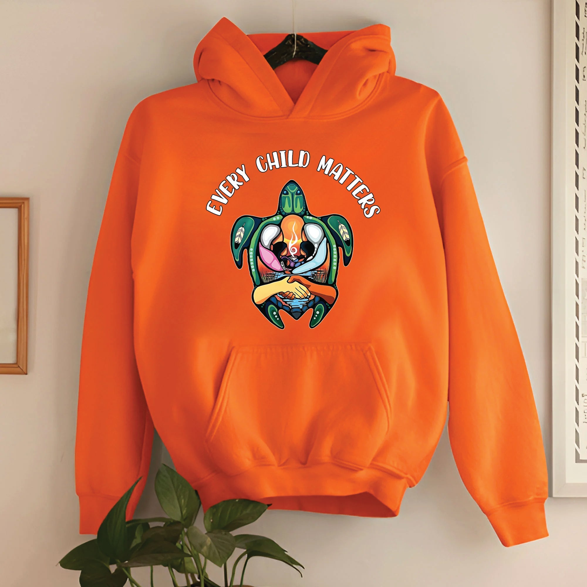 Turtle of Unity, Hands of Remembrance - For Every Child Matters Unisex T-shirt/Hoodie/Sweatshirt 174
