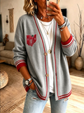 Women's University Football Fan Cardigan