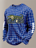 Men'S Football Print Waffle T-Shirt