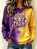 Women's Football Print Sweatshirt