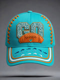 Unisex Rugby Print Hat