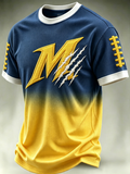 Men'S Football Fan Waffle T-Shirt