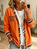 Women'S Football Casual Cardigan