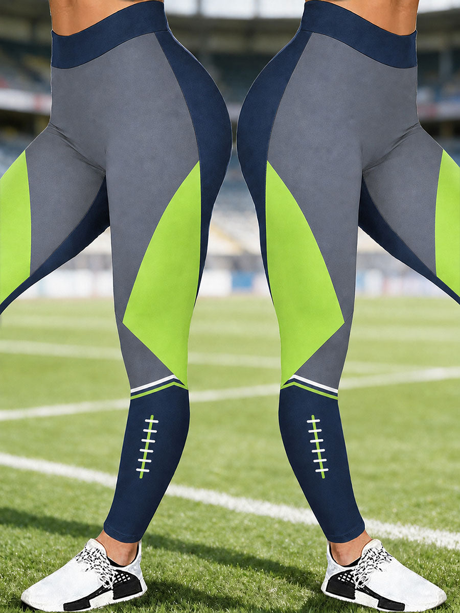 Women's American football Printed Leggings