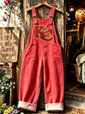 Women'S Football Fan Casual Overalls