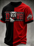 Men'S Football Fan Waffle T-Shirt