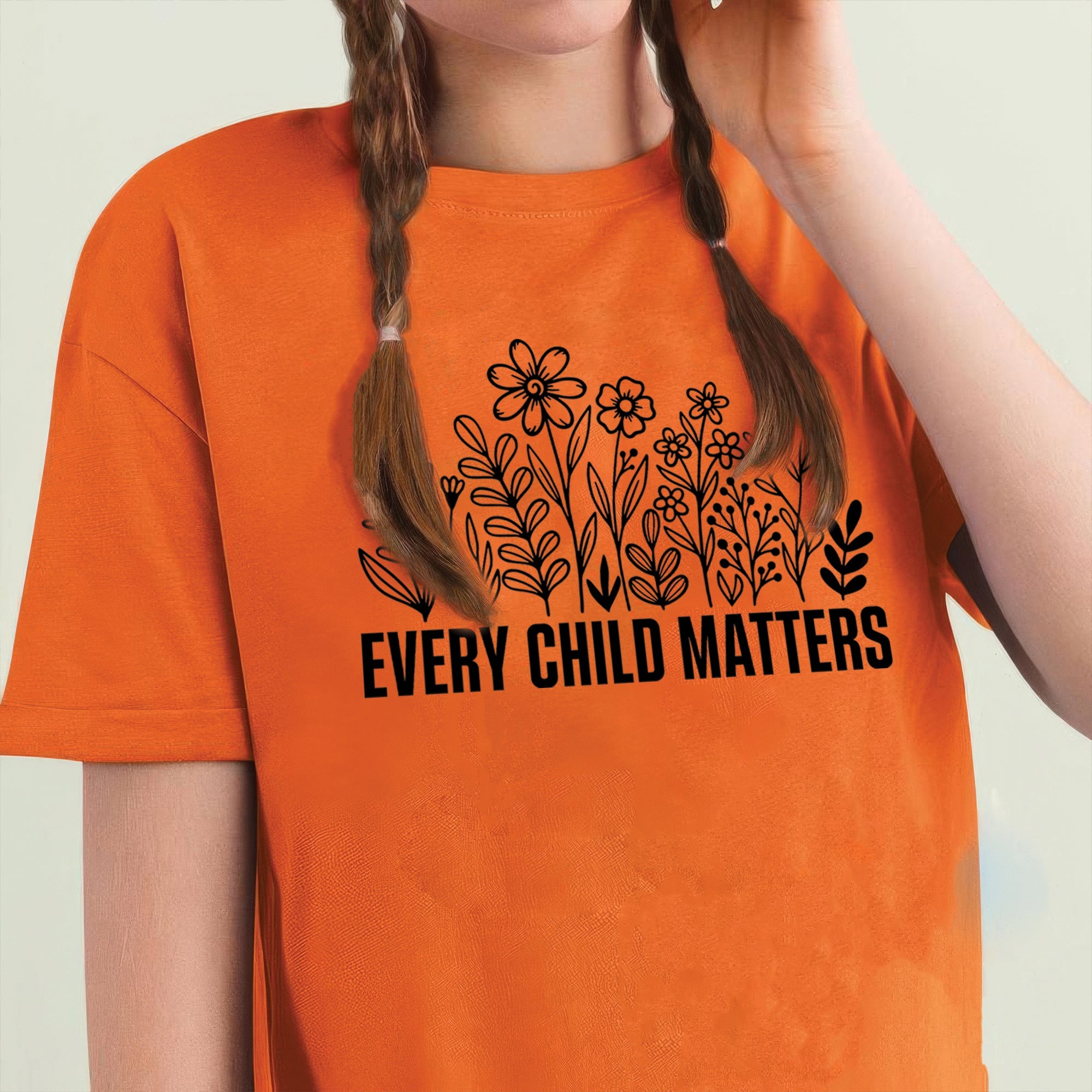 Every Child Matters – Blooming Hope Orange Shirt Day Native American Unisex T-shirt/Hoodie/Sweatshirt