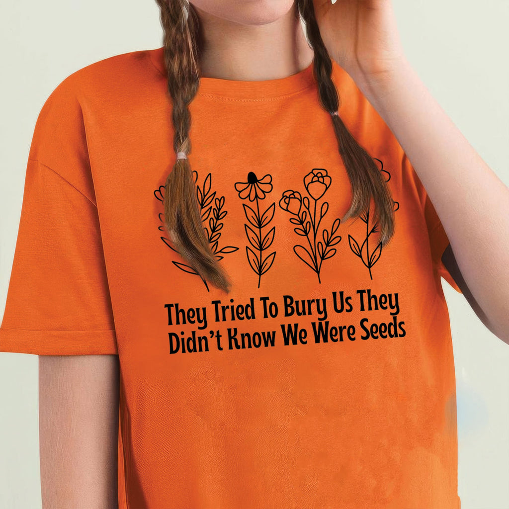 Every Child Matters Seeds of Hope and Justice Orange Shirt Day Native American Unisex T-shirt/Hoodie/Sweatshirt