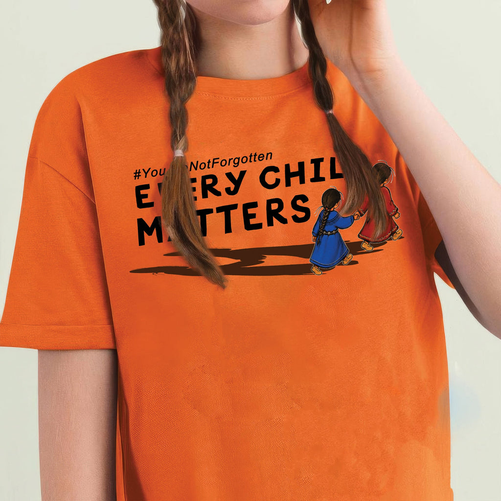 Walking Home Together Every Child Matters Orange Shirt Day Shirt Unisex T-shirt/Hoodie/Sweatshirt