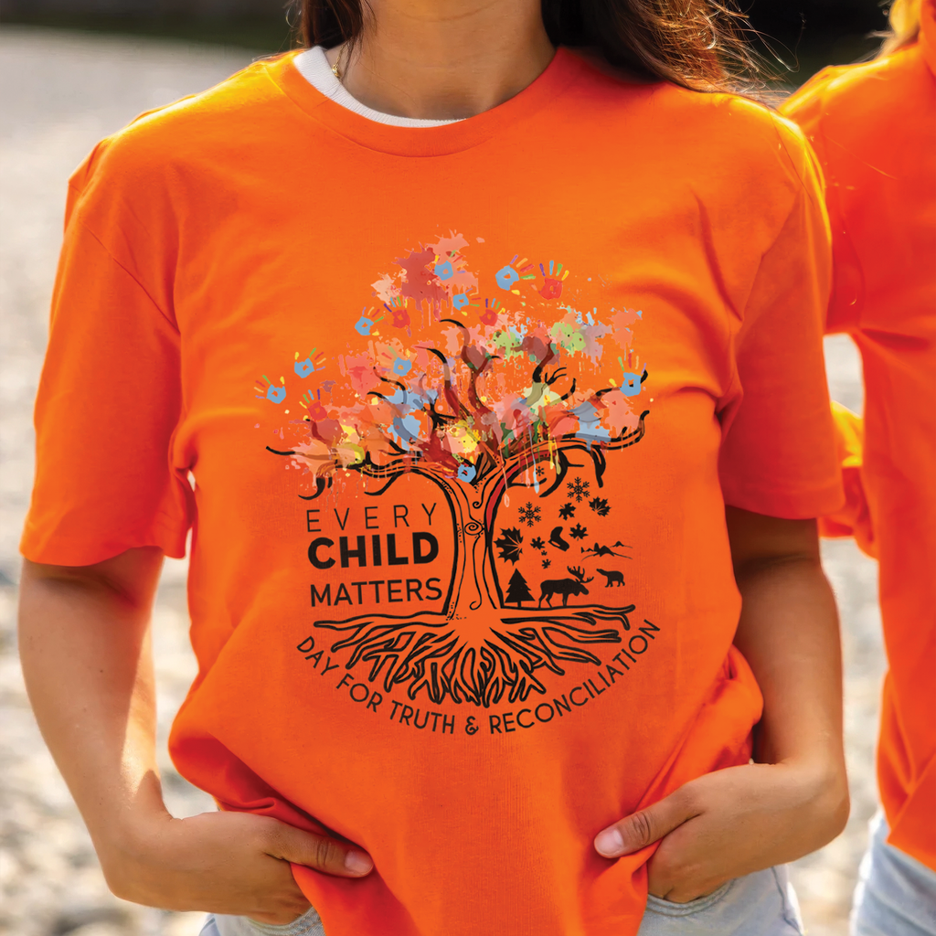 Tree of Life, Handprints of Hope, and Healing - For Orange Shirt Day Unisex T-shirt/Hoodie/Sweatshirt 161