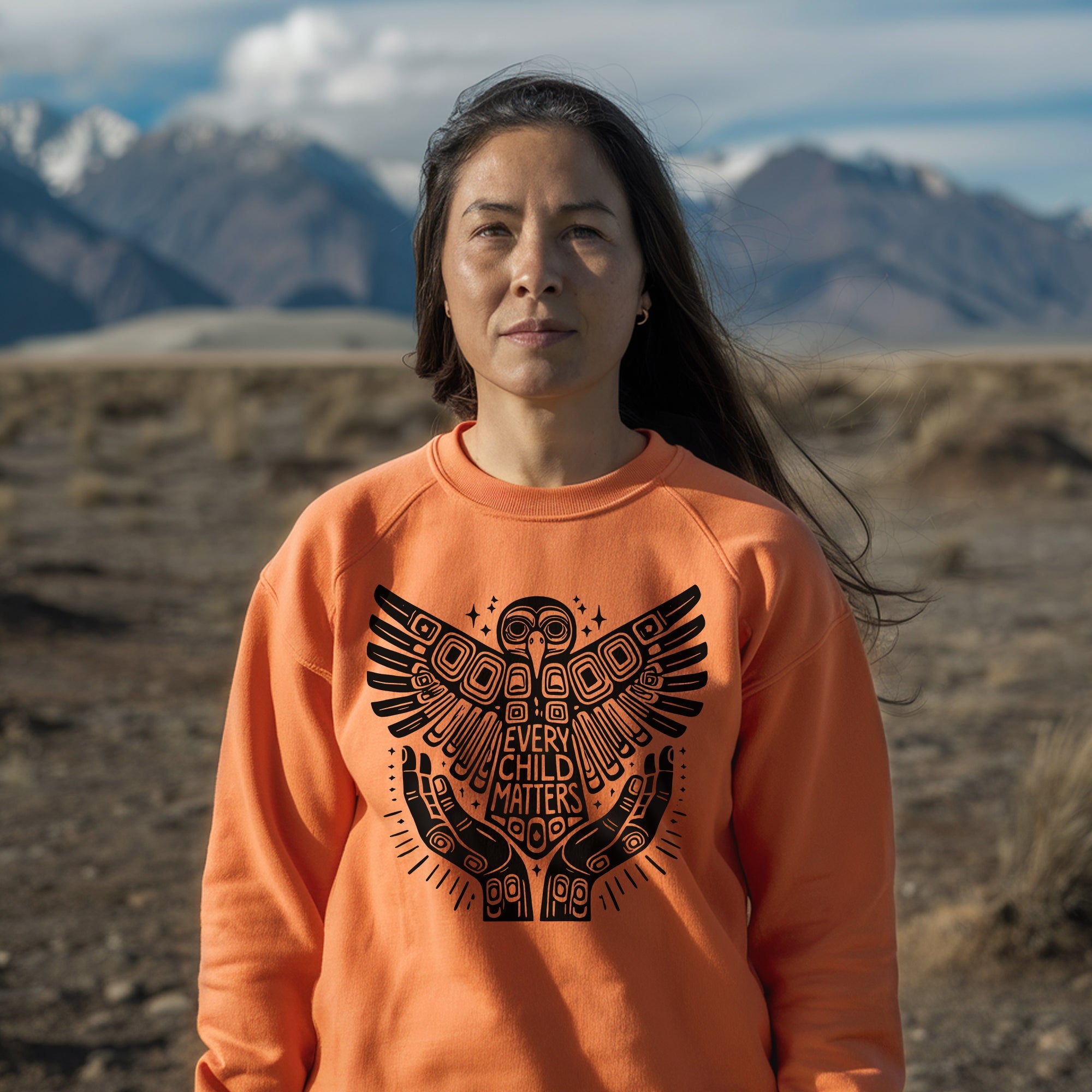 Every Child Matters Owl Bird Feather For Orange Shirt Day Unisex T-shirt/Hoodie/Sweatshirt 299