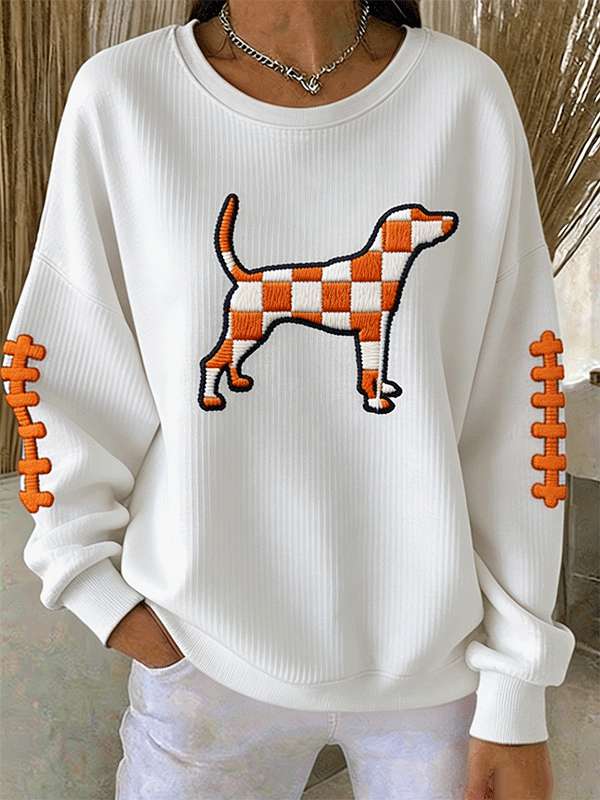 Women'S Football Printed Top