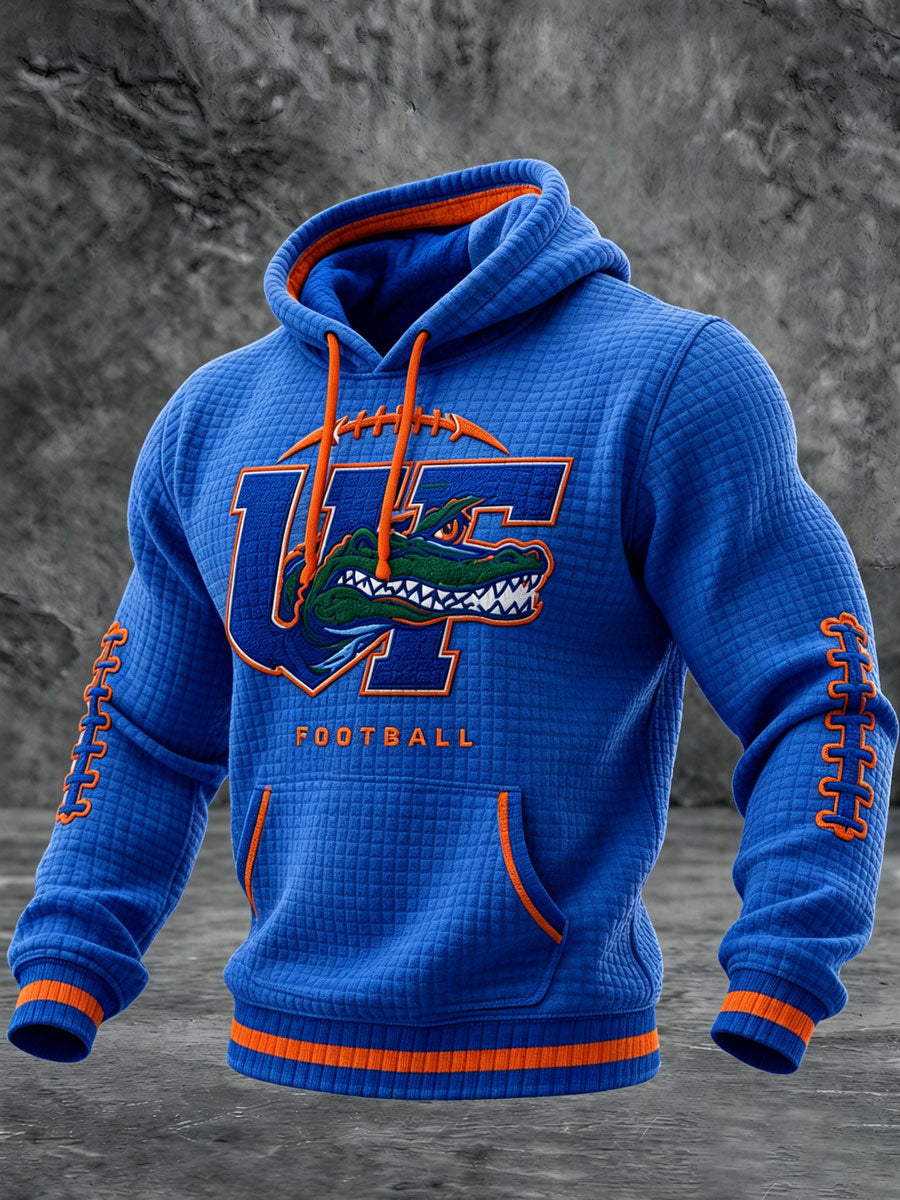 Men'S Football Printed Casual Hoodie