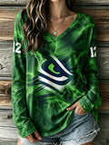 Women's American football Long Sleeve T-shirt
