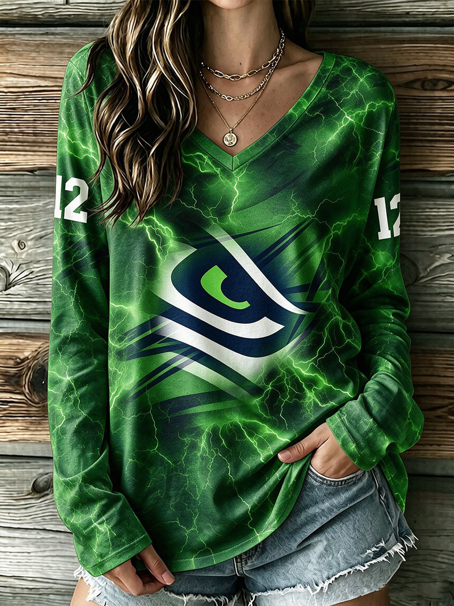 Women's American football Long Sleeve T-shirt