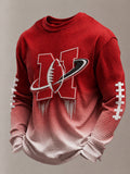 Men's Rugby Pattern Waffle T-shirt