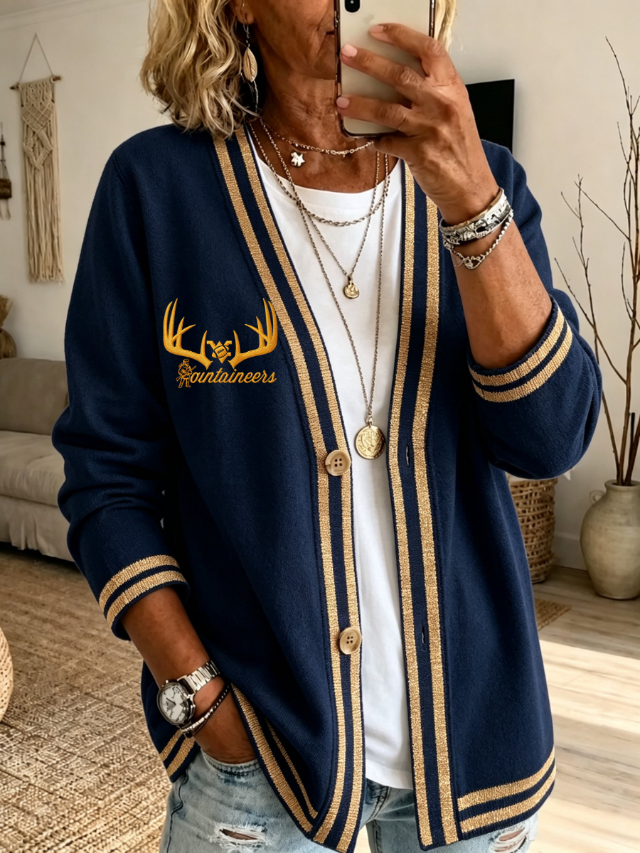 Women's Football Fan Cardigan