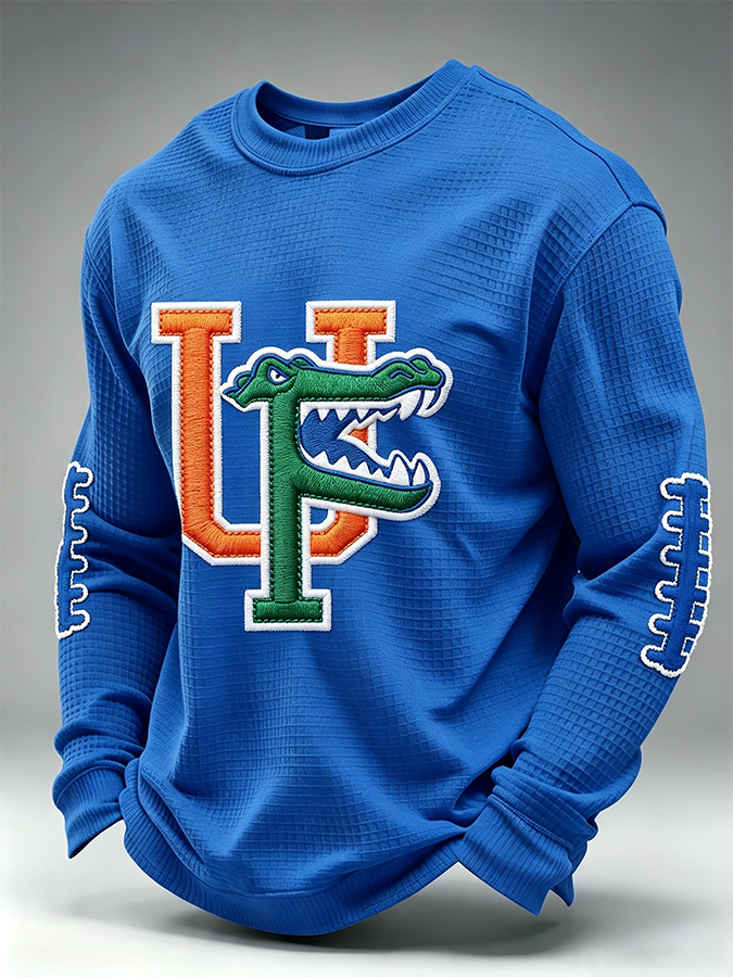 Men'S Retro Football Waffle T-Shirt