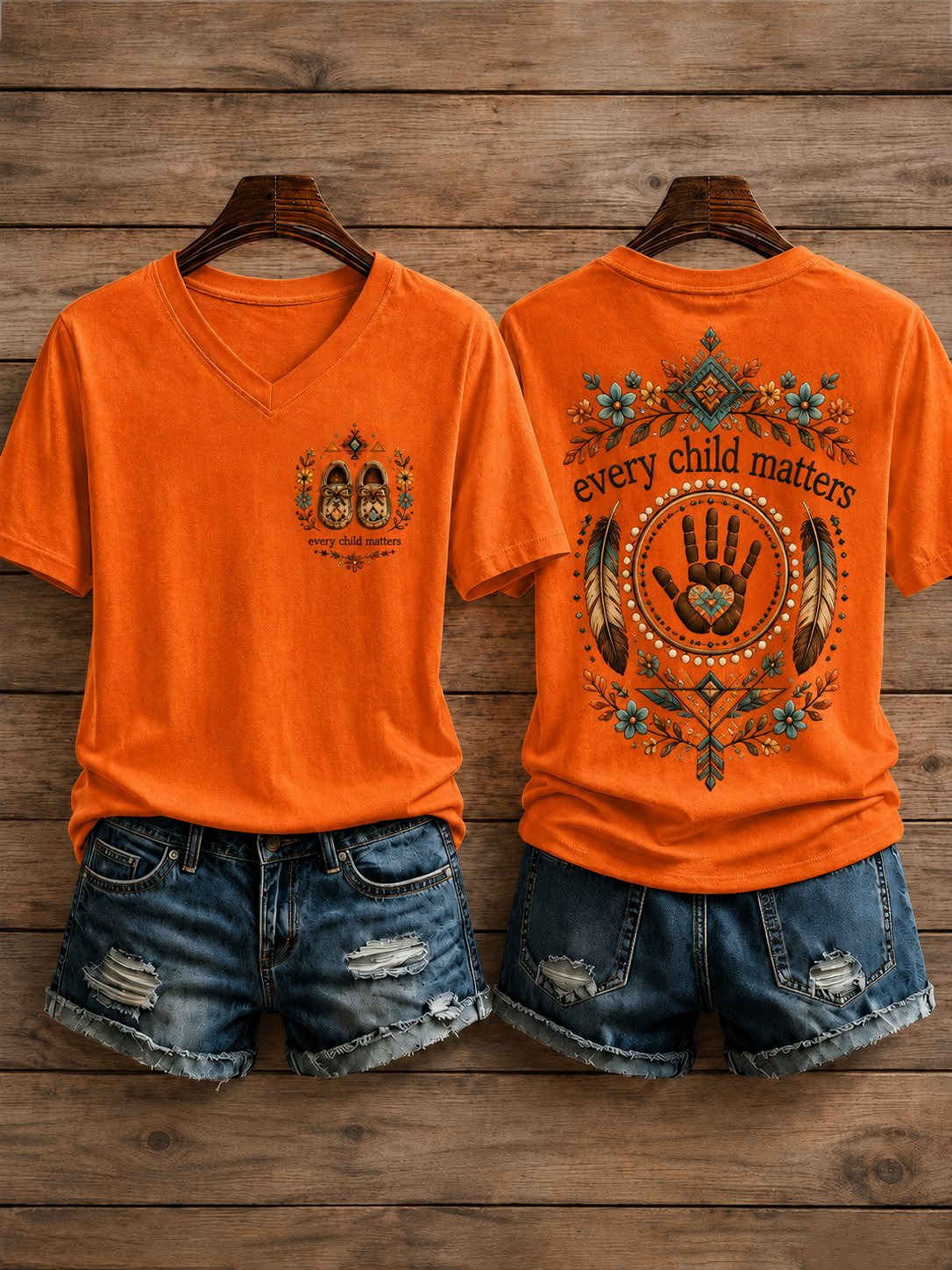 ❤️Buy 3 Get 20% Off❤️Women's National Day For Truth And Reconciliation Printed Top