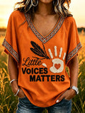 Women's National Day For Truth And Reconciliation Printed Top