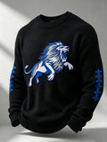 Men's casual rugby sweater