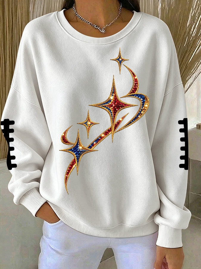 Women'S Football Printed Casual Sports Shirt