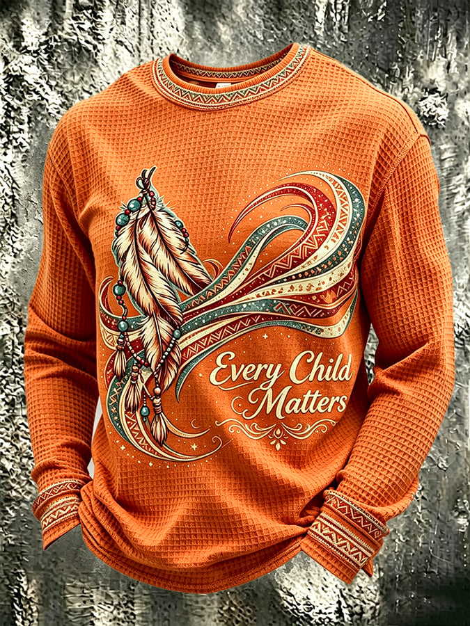 Men's  Orange Shirt Day  Printing  T-Shirts