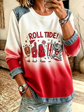Women's University Campus Football Hoodie