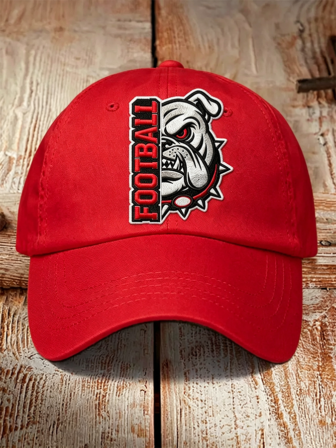 Unisex Football Printed Baseball Cap