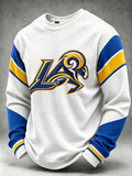 Men'S Football Printed Waffle T-Shirt