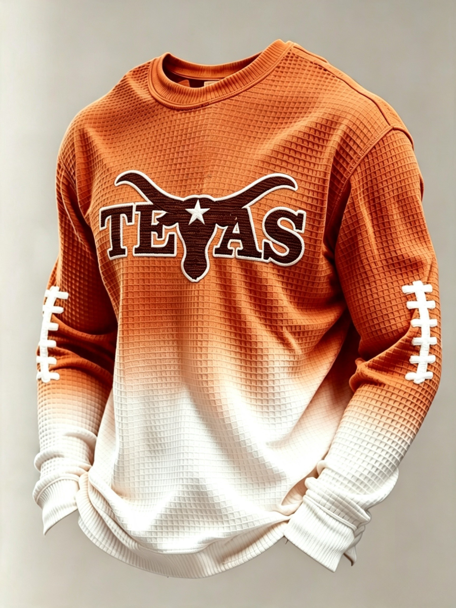 Men's Rugby Printed Waffle T-Shirt