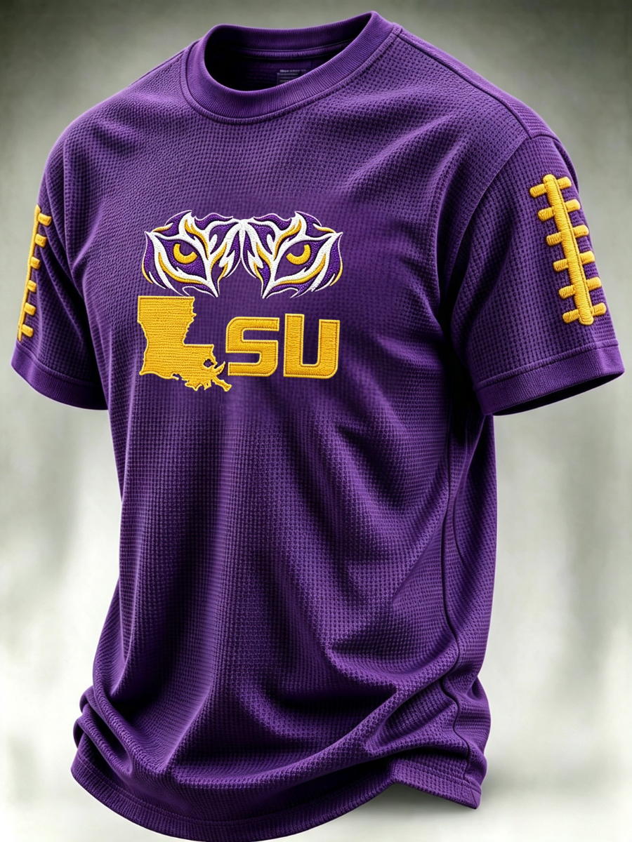 Men's Football Fan Waffle T-Shirt