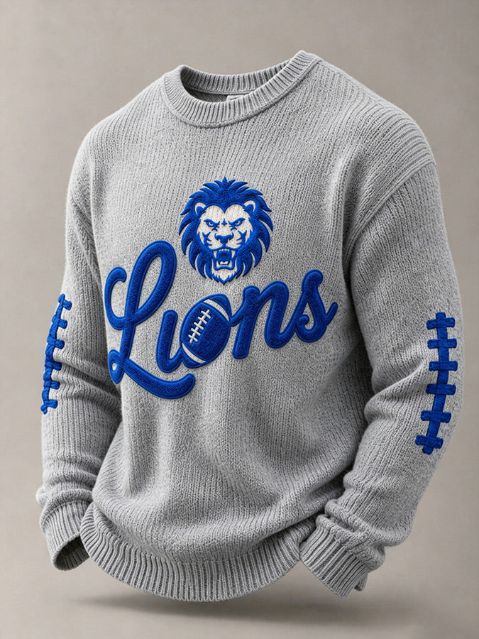Men's casual rugby sweater