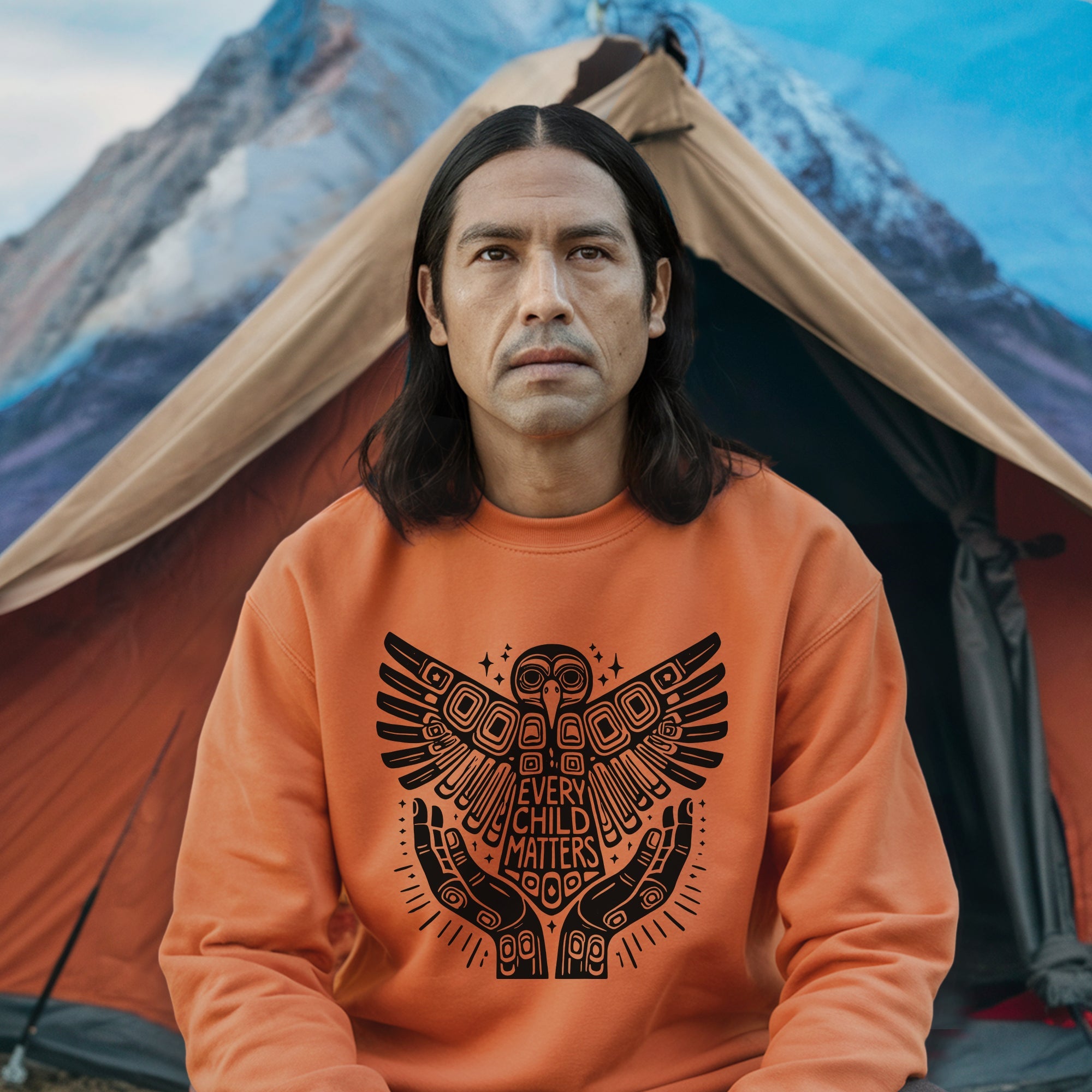 Every Child Matters Owl Bird Feather For Orange Shirt Day Unisex T-shirt/Hoodie/Sweatshirt 299