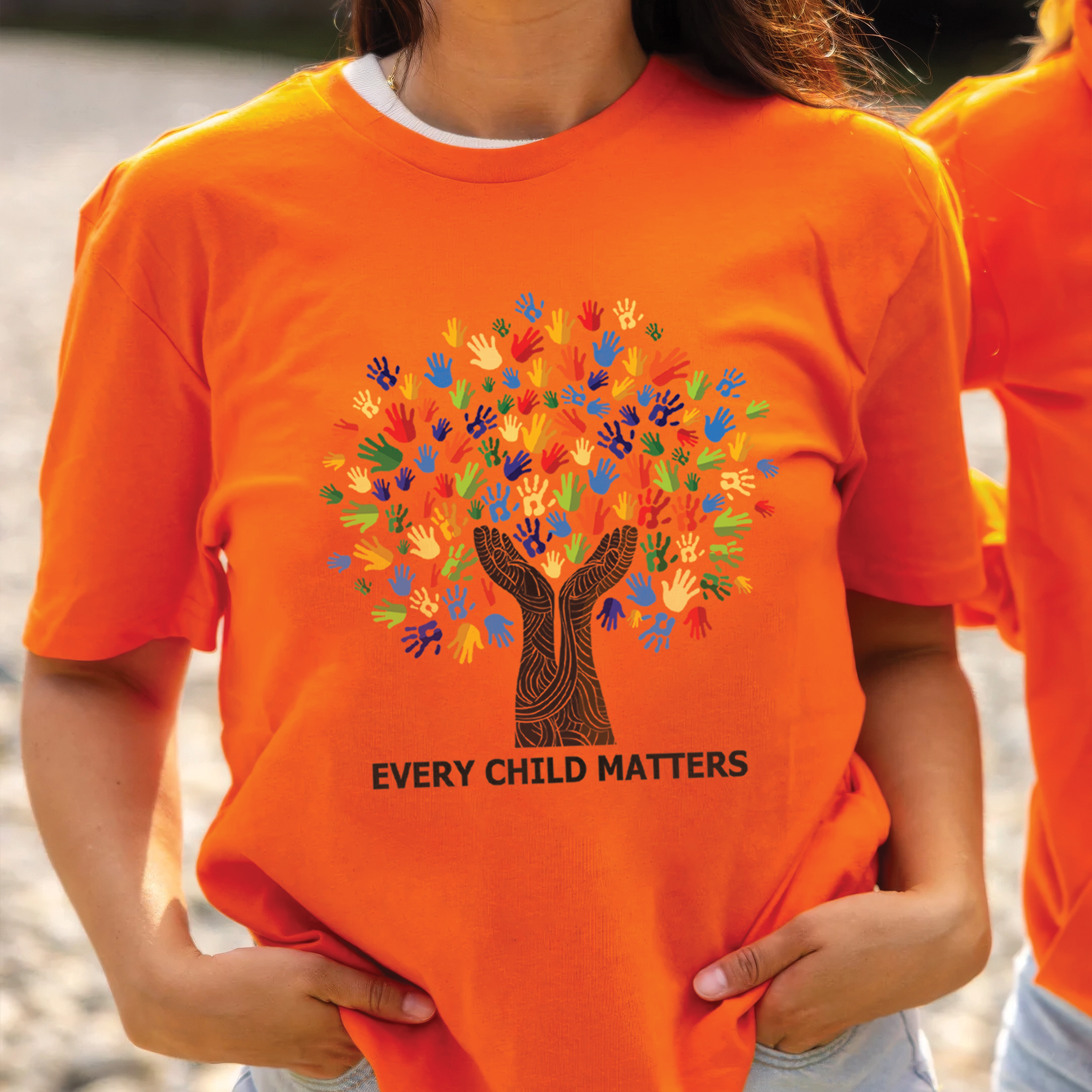Tree of Life, Handprints of Unity and Strength - For Every Child Matters Unisex T-shirt/Hoodie/Sweatshirt 170