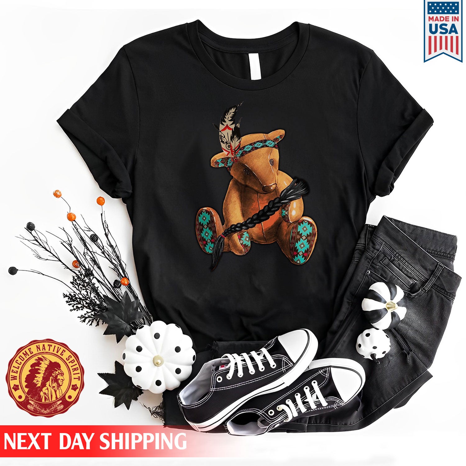 Every Child Matters Orange Bear Indigenous Unisex T-shirt/Hoodie/Sweatshirt