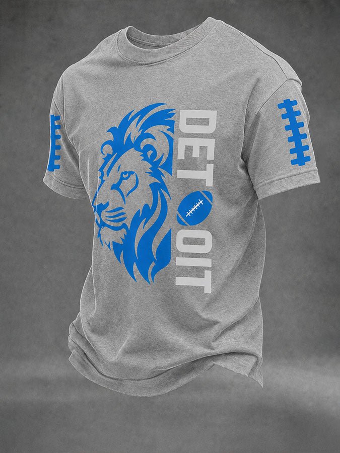 Men's Football Printed Short-Sleeve T-Shirt