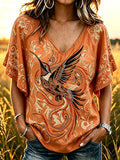 Women's Orange Shirt Day Print T-shirt