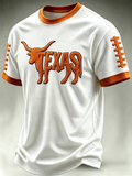 Men's Football Fan Waffle T-Shirt