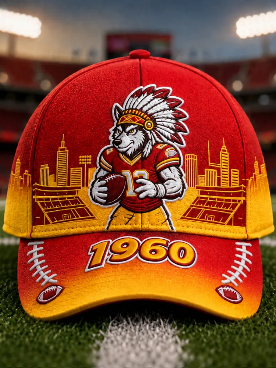 Unisex Football Game Day Print Hat