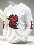 Men'S Retro Football Waffle T-Shirt