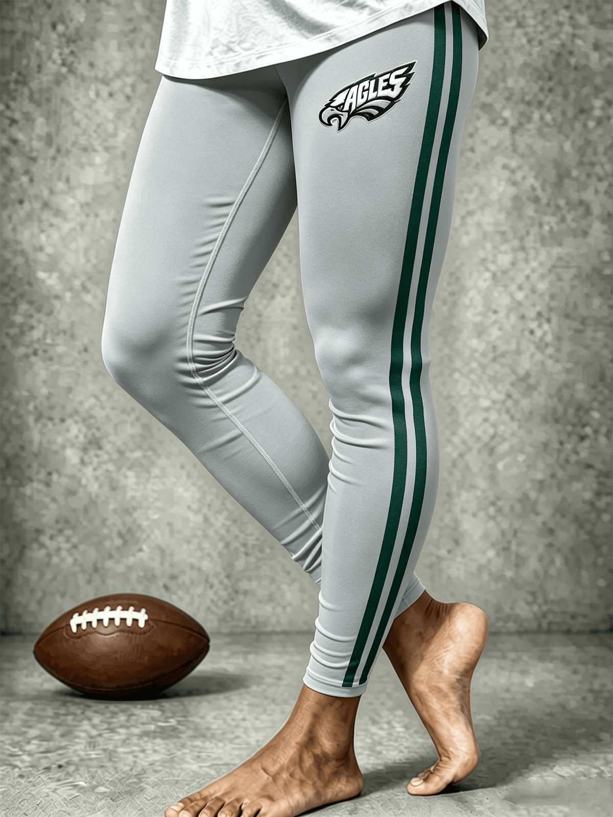 Women's American Football Printed Tights
